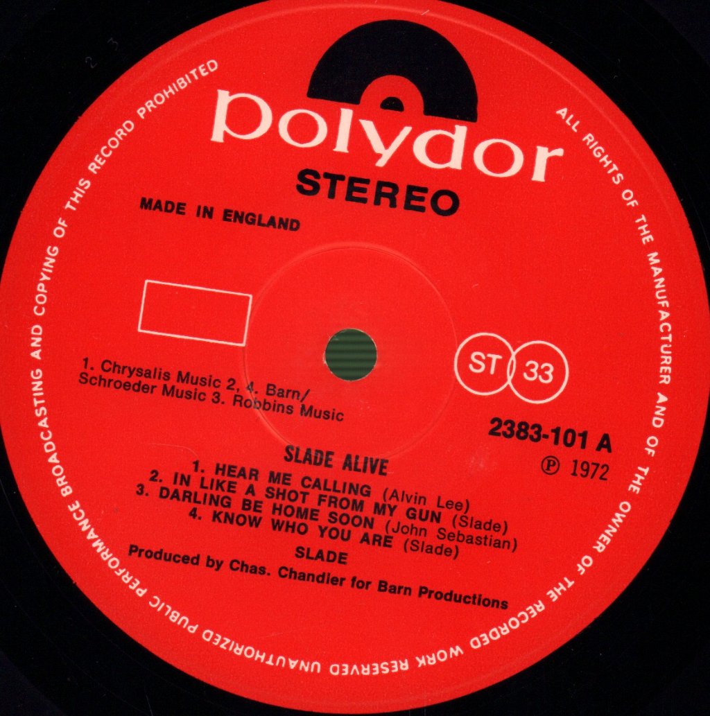 Slade - Alive - Lp