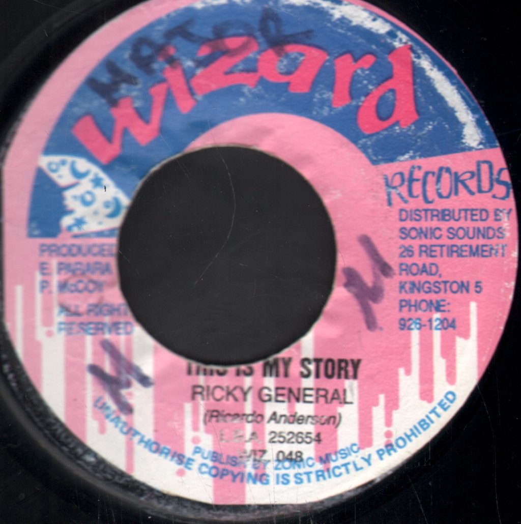 Ricky General - This Is My Story - 7 Inch