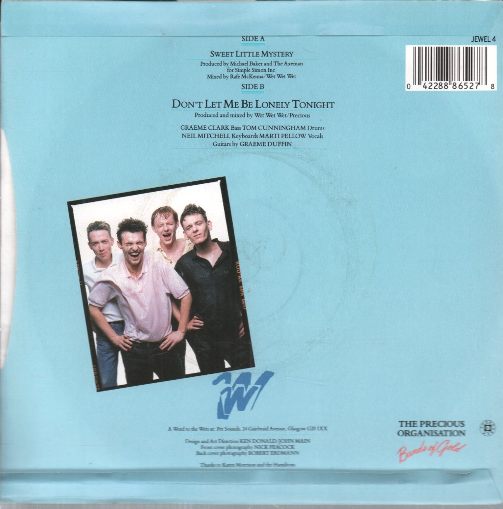 Wet Wet Wet - Sweet Little Mystery - 7 Inch