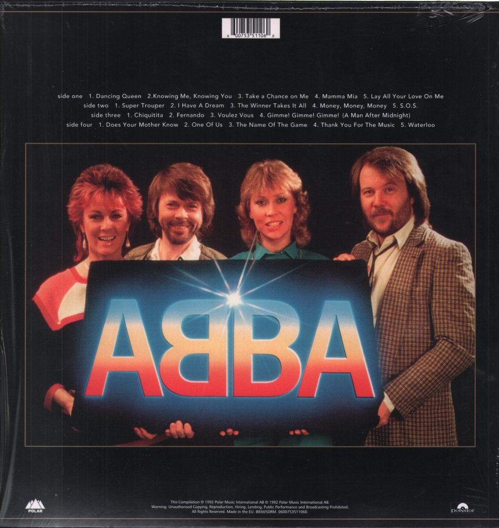 ABBA - Gold (Greatest Hits) - Double Lp
