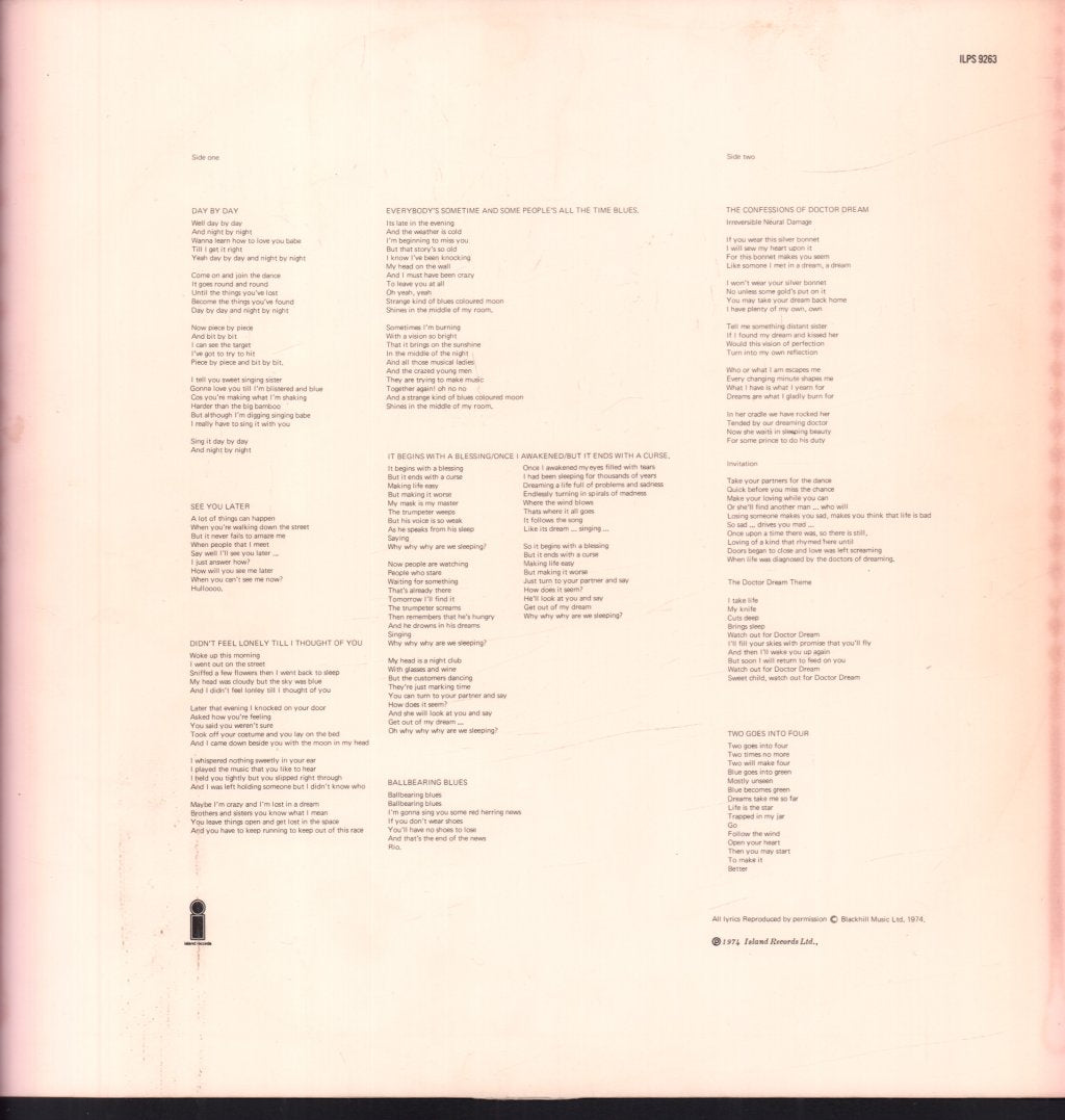 Kevin Ayers - Confessions Of Dr Dream - Lp