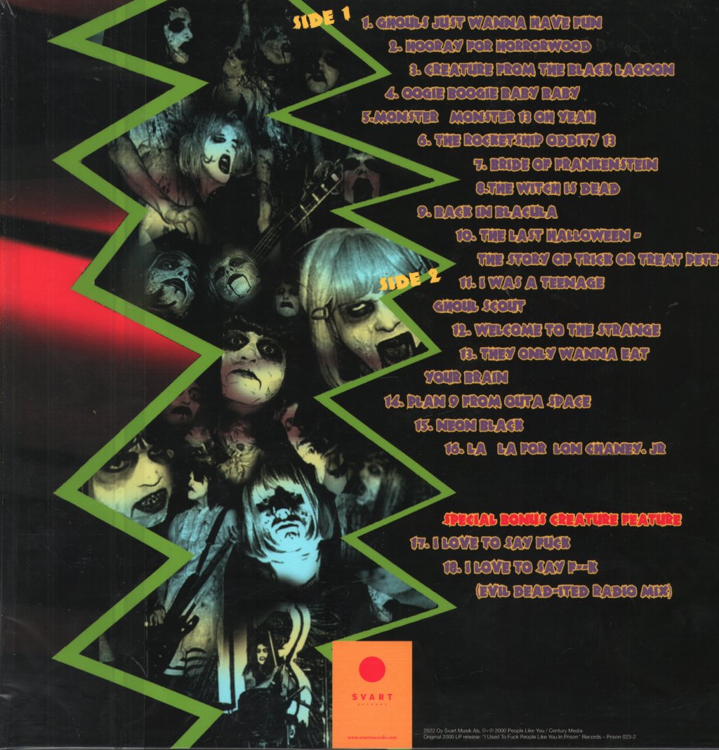Frankenstein Drag Queens From Planet 13 - Songs From The Recently Deceased - Lp