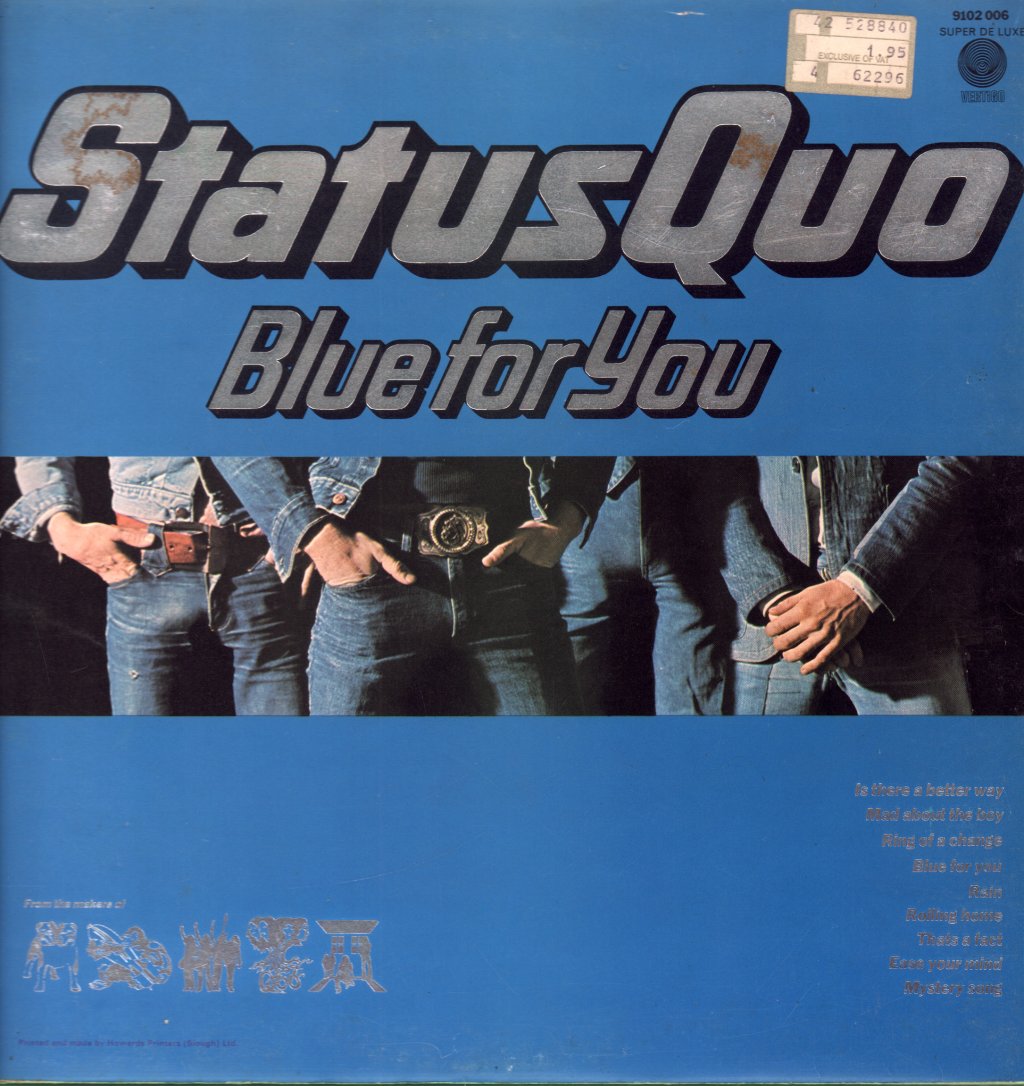Status Quo - Blue For You - Lp