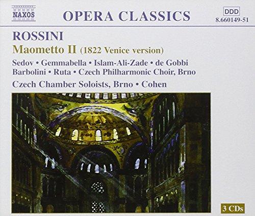Gioachino Rossini - Rossini: Maometto Secondo - Triple Cd