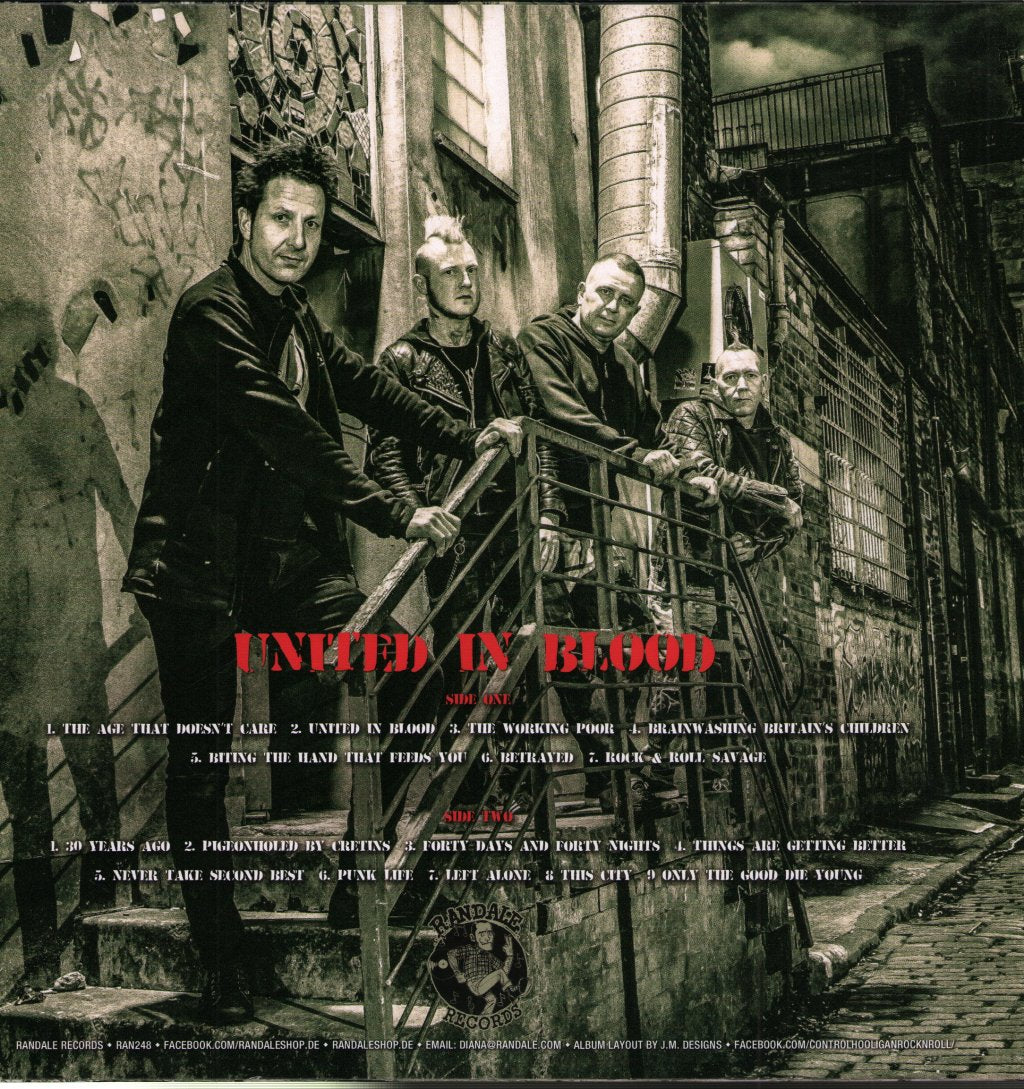 Control (Oi) - United In Blood - Lp