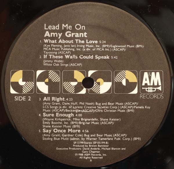 Amy Grant - Lead Me On - Lp