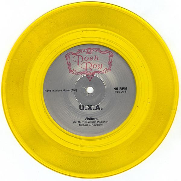 U.X.A. - 1995 •  Visitors - 7 Inch