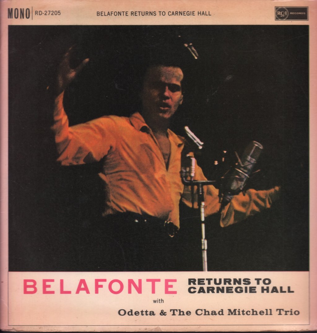 Harry Belafonte - Belafonte Returns To Carnegie Hall - Lp
