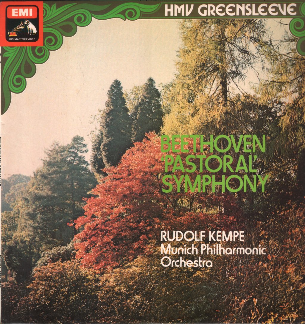 Rudolf Kempe / Munich Philharmonic Orchestra - Beethoven 'Pastoral' Symphony - Lp