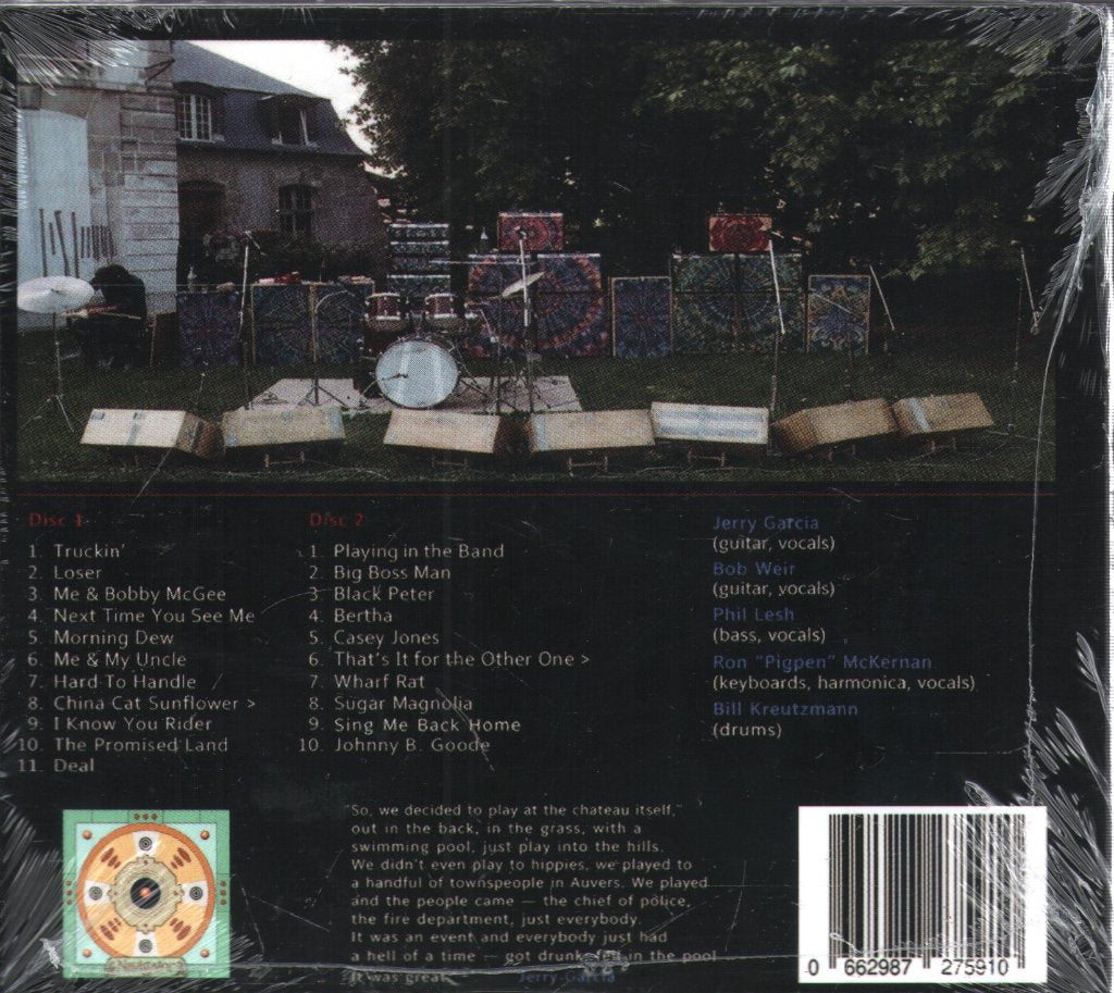 Grateful Dead - Voyage Etrange, Chateau D'herouville June 21 1971 - Double Cd