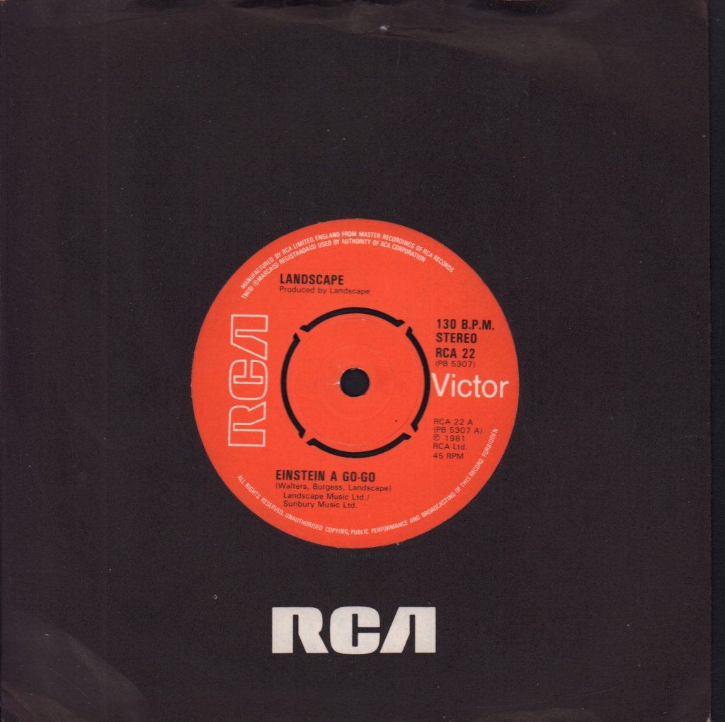Landscape - Einstein A Go-Go - 7 Inch