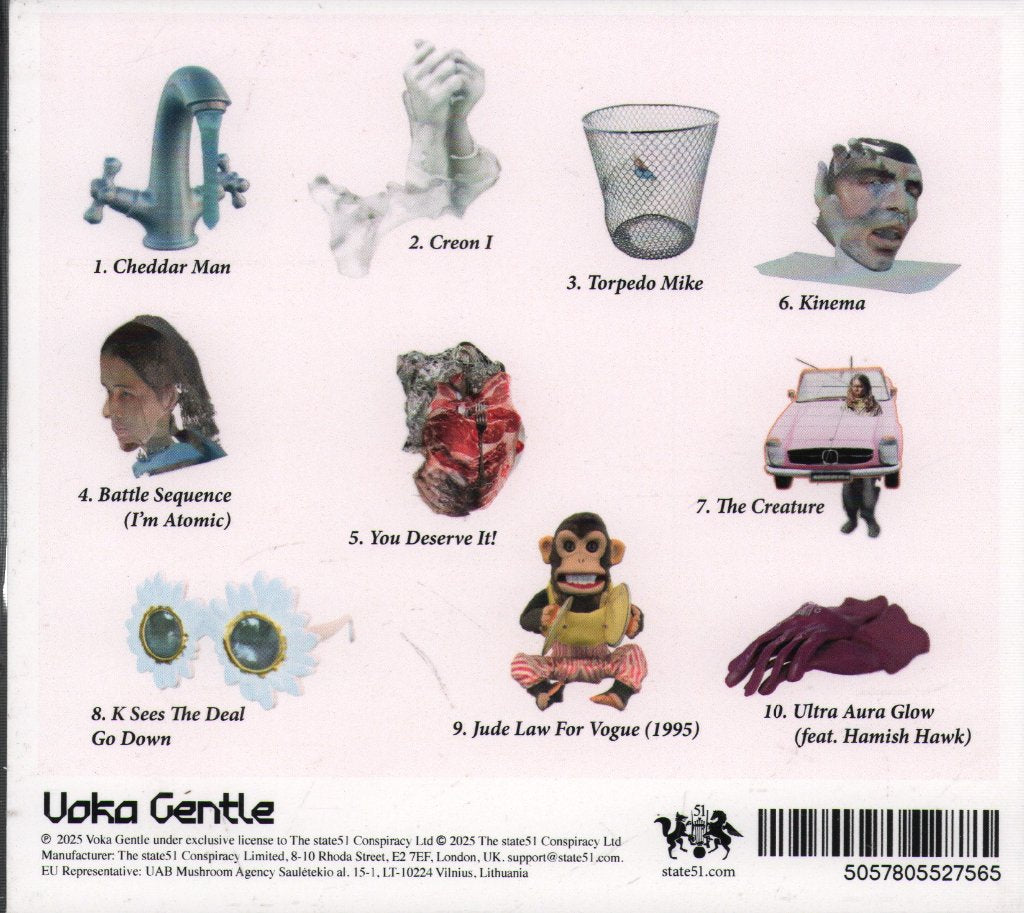 Voka Gentle - Domestic Bliss (Signed) - Cd