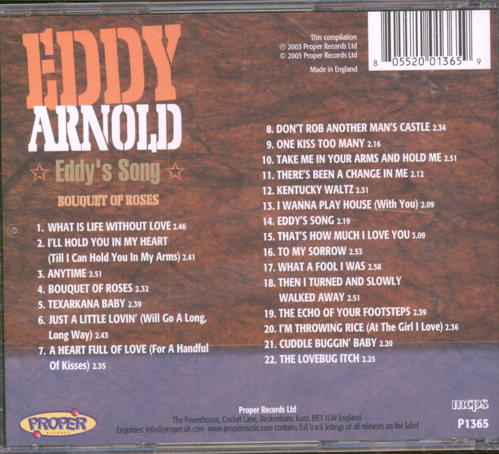 Eddy Arnold - Bouquet Of Roses - Cd