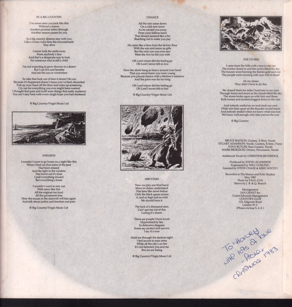 Big Country - Crossing - Lp