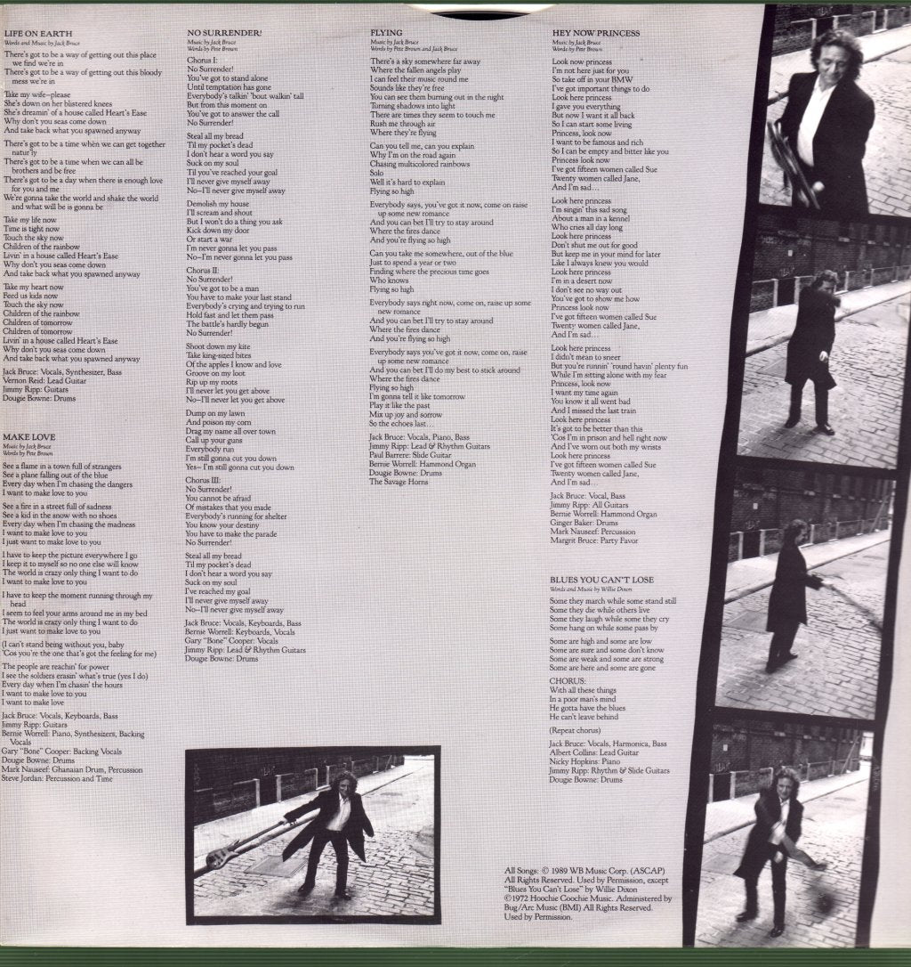Jack Bruce - A Question Of Time - Lp