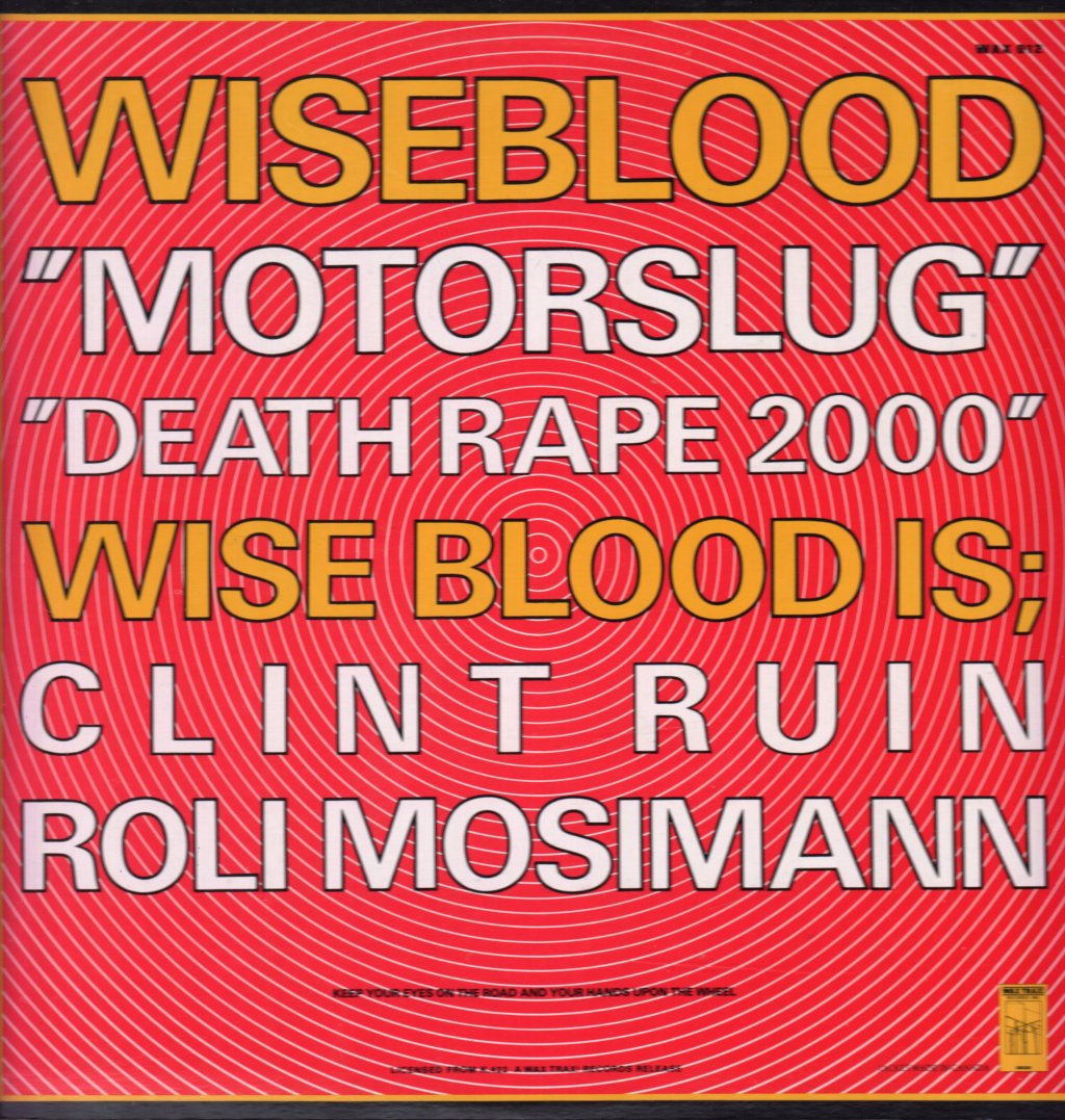 Wiseblood - Motorslug - 12 Inch