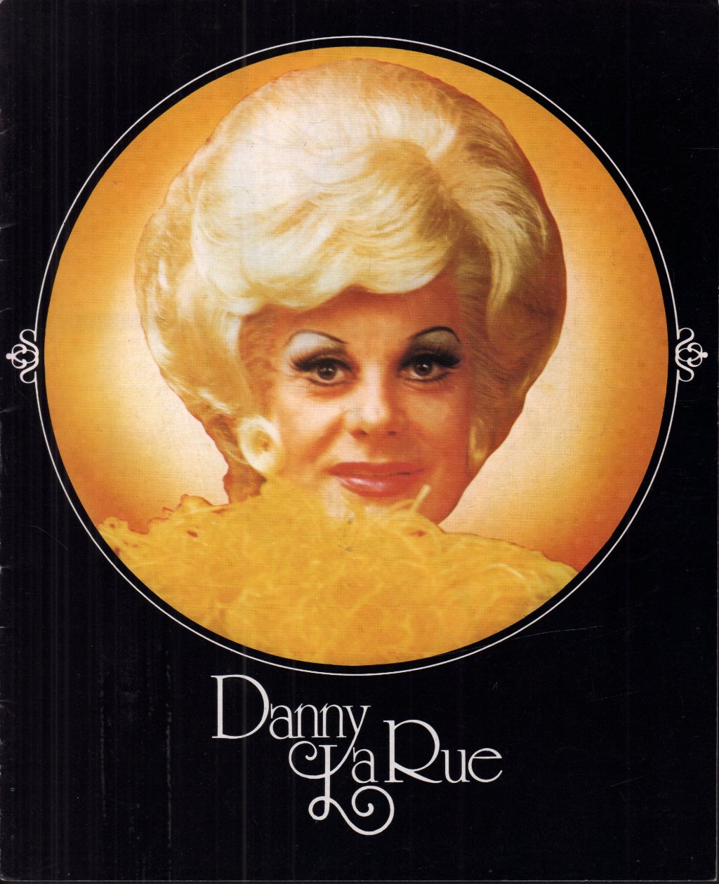 Danny La Rue - 1976 tour - Tour Programme