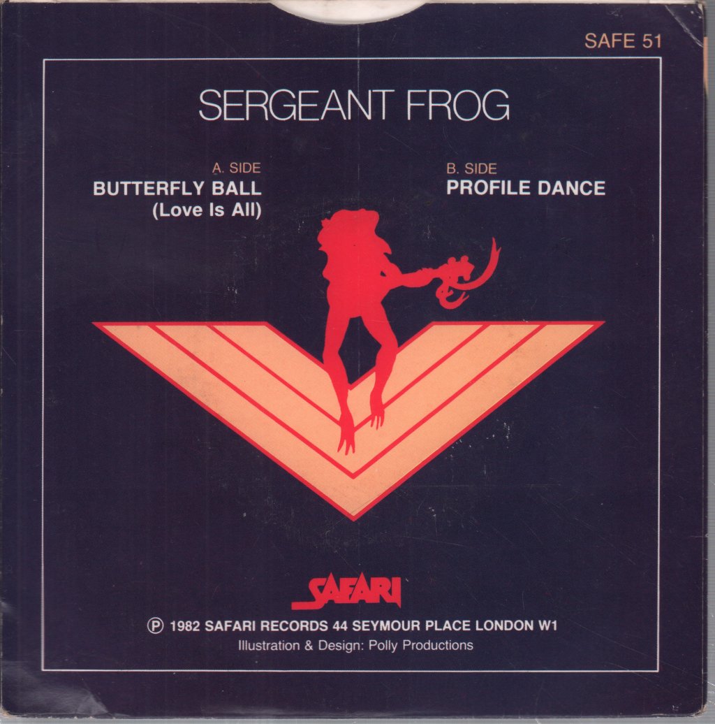 Sergeant Frog - Butterfly Ball - 7 Inch