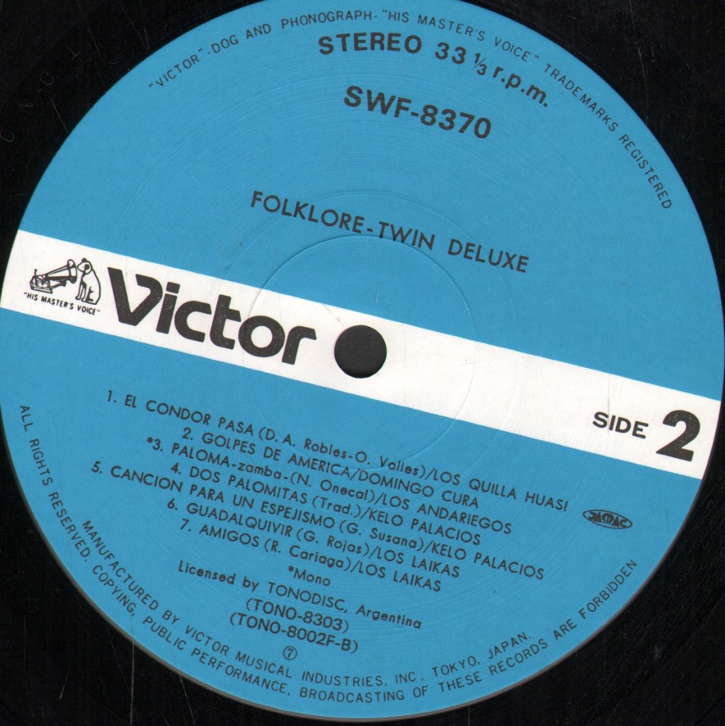 Various Artists - Folklore Twin Deluxe - Double Lp