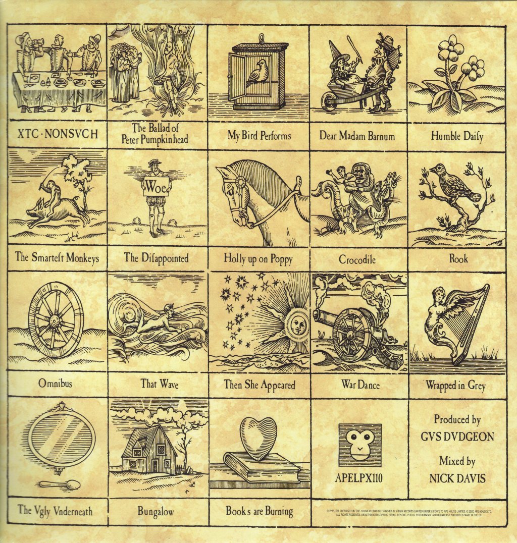 XTC - Nonsuch - Double Lp