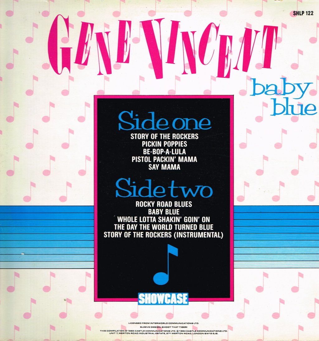 Gene Vincent - Baby Blue - Lp