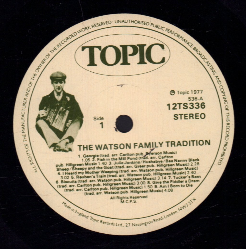 Watson Family - Tradition - Lp