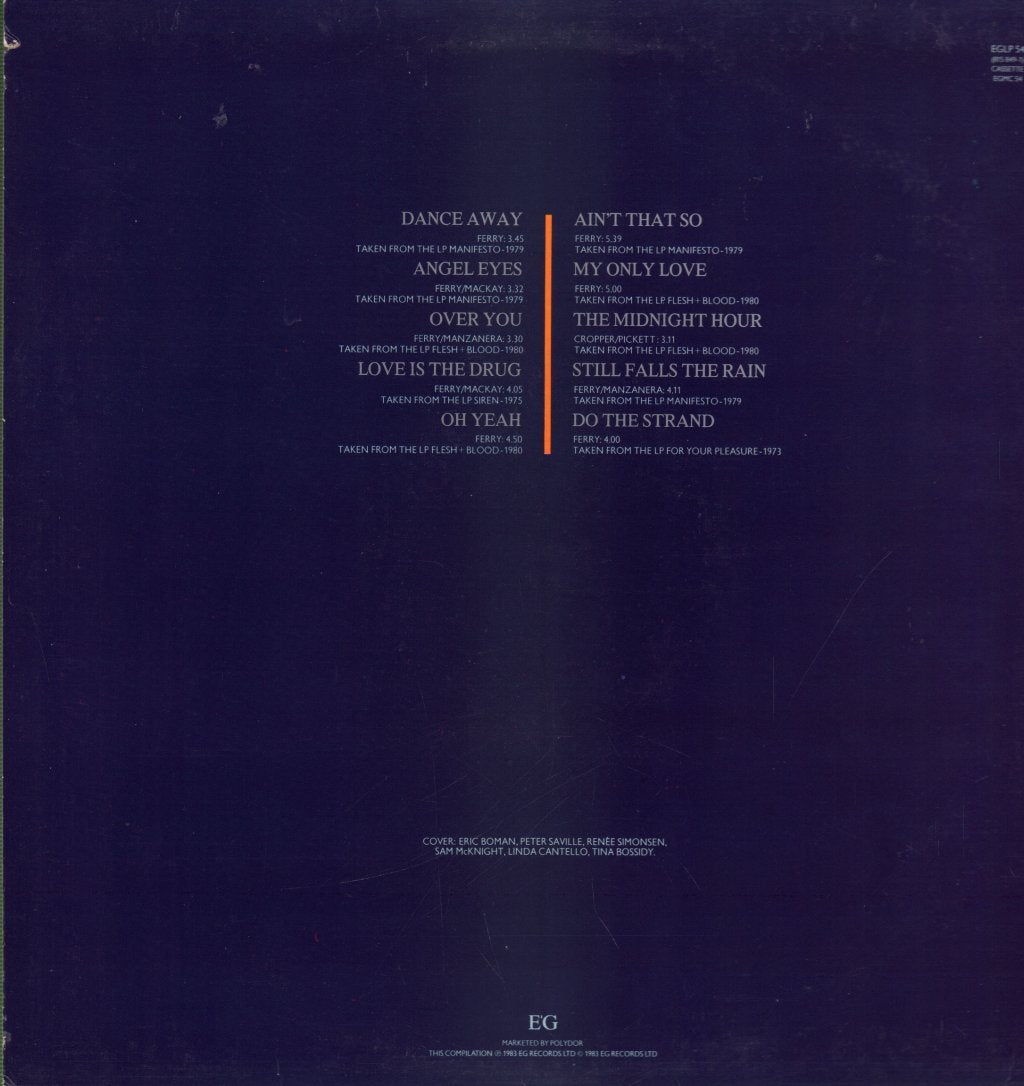 Roxy Music - Atlantic Years 1973-1980 - Lp
