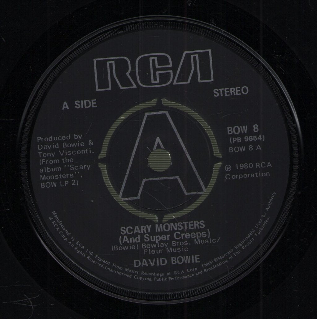 David Bowie - Scary Monsters - 7 Inch
