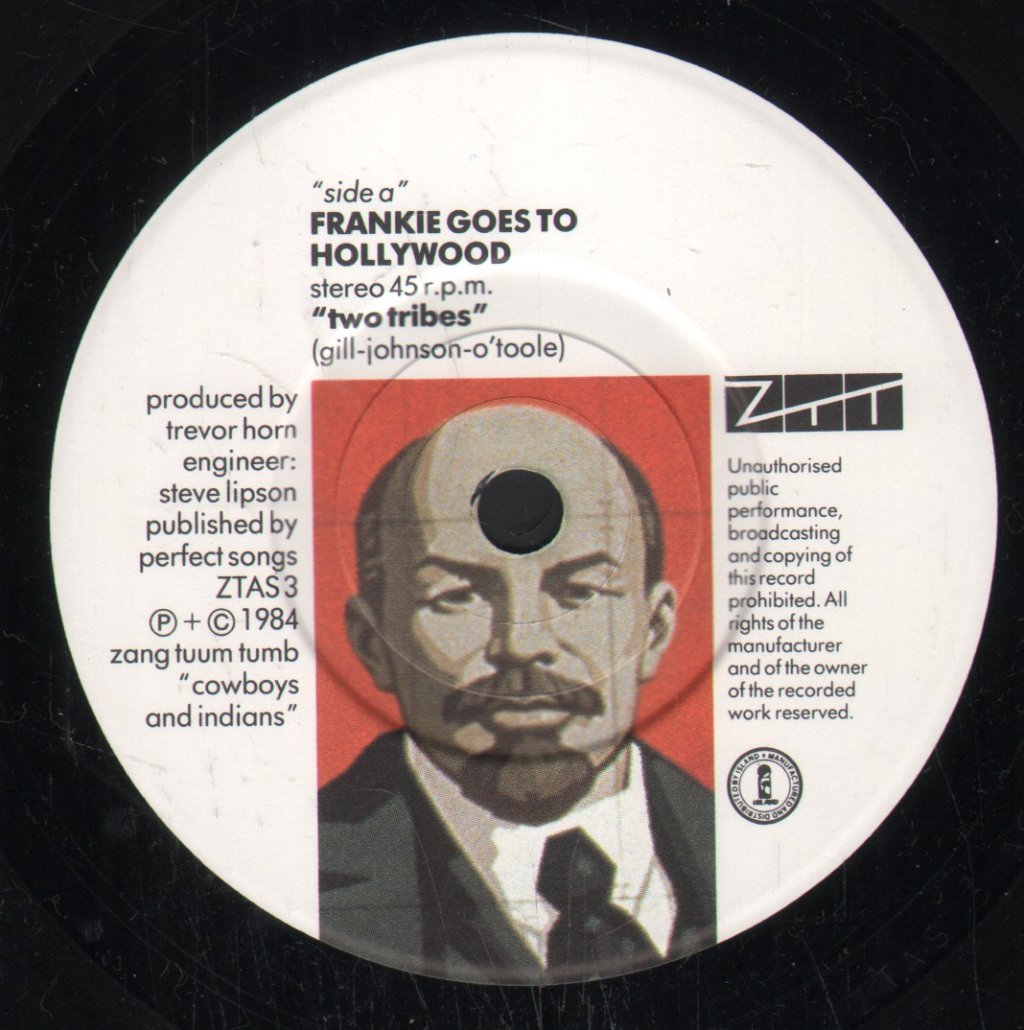 Frankie Goes To Hollywood - Two Tribes - 7 Inch