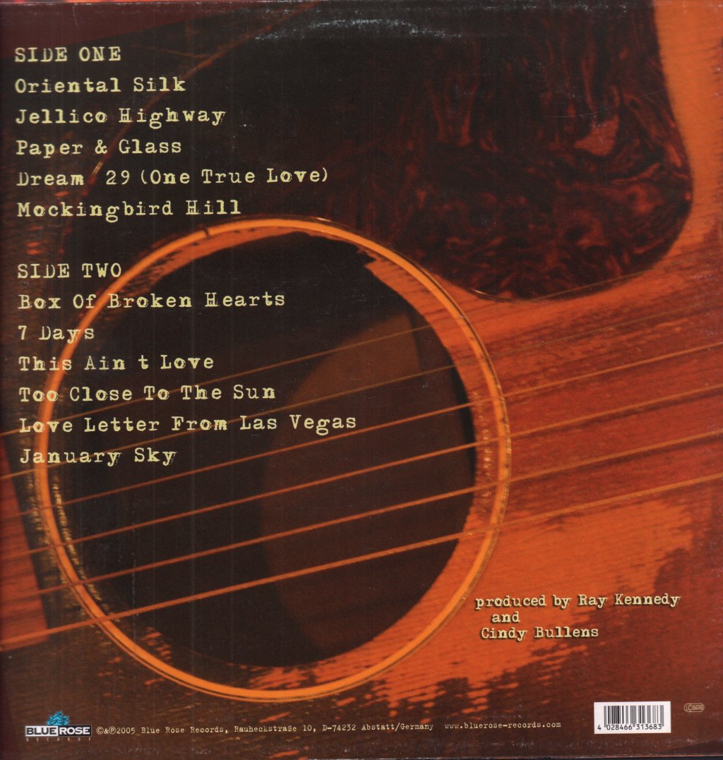 Cindy Bullens - Dream #29 - Lp