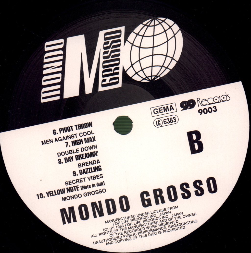 Mondo Grosso - Mondo Grosso - Lp