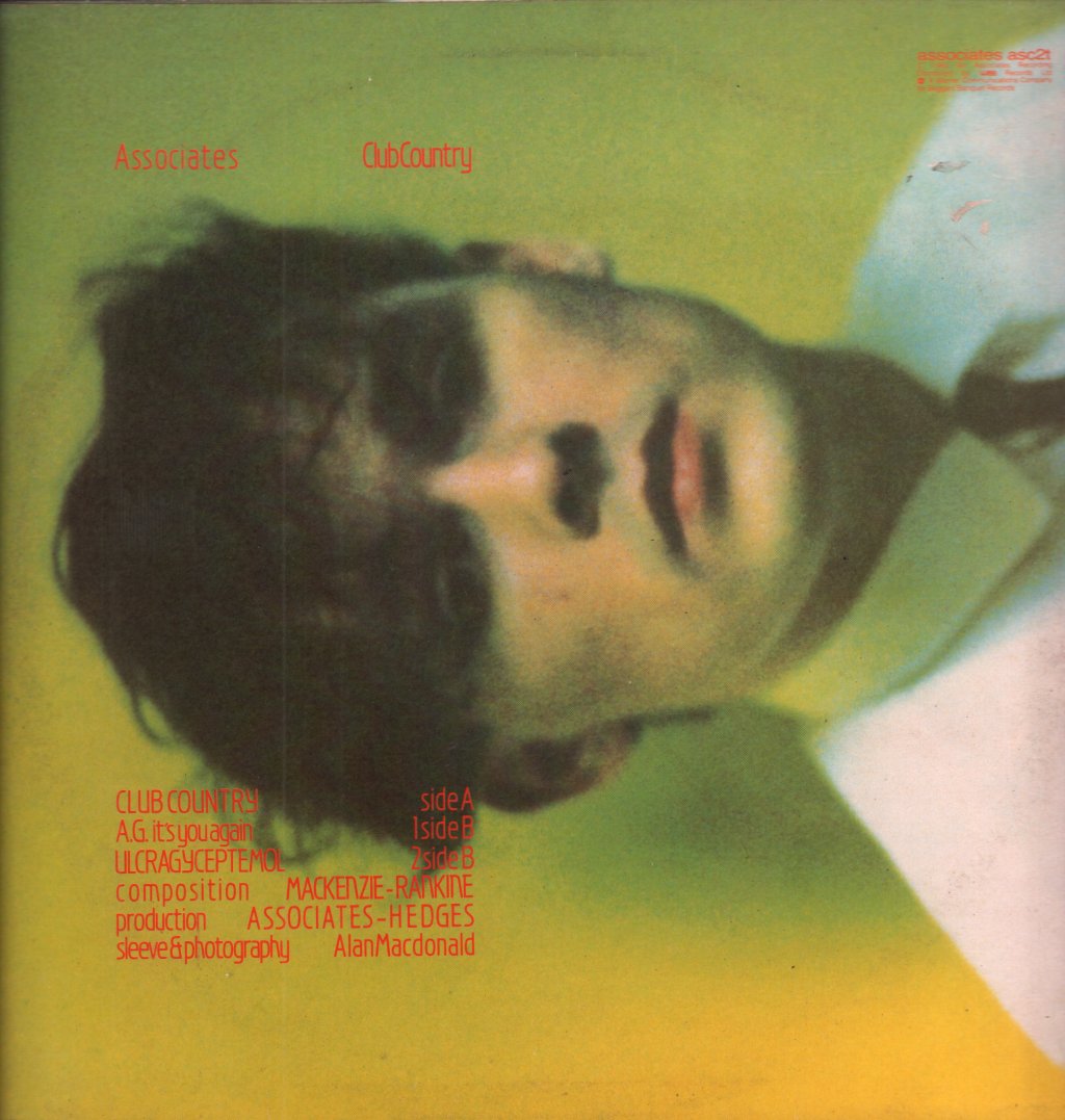 Associates - Club Country - 12 Inch