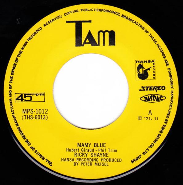 Ricky Shayne - Mamy Blue - 7 Inch