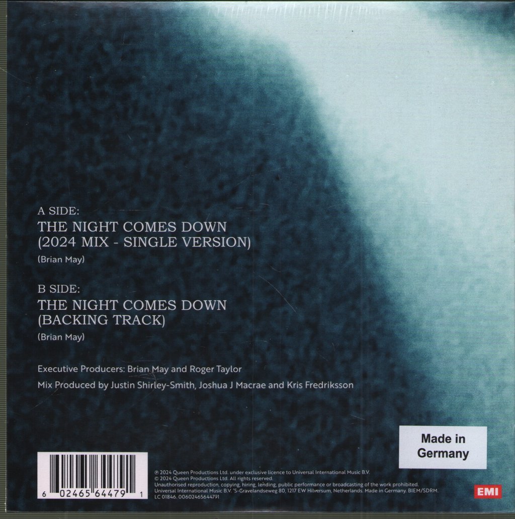 Queen - Night Comes Down - 7 Inch