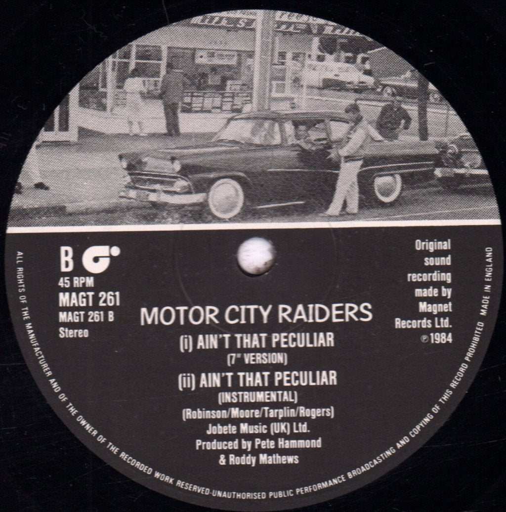 Motor City Raiders - Ain't That Peculiar - 12 Inch