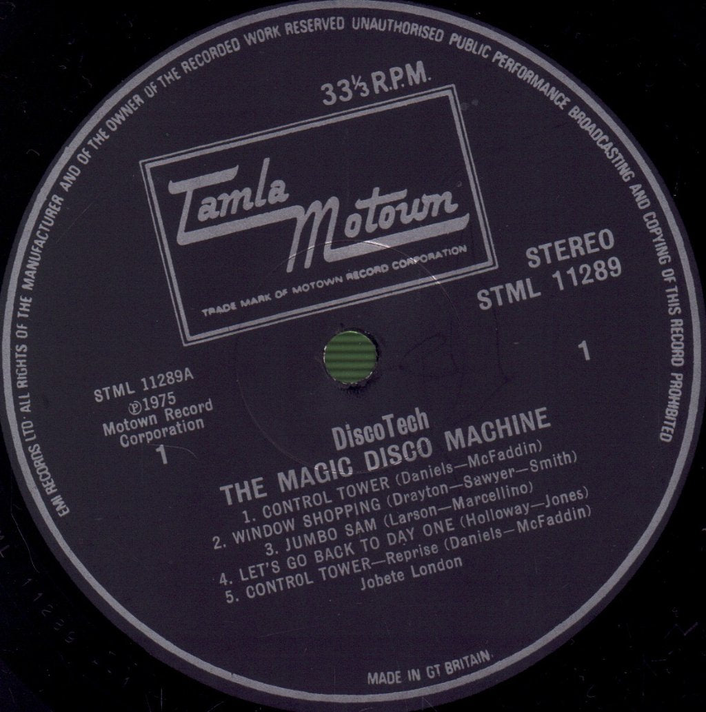 Magic Disco Machine - Disc-O-Tech - Lp