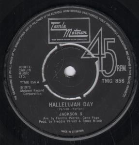 Jackson 5 - Hallelujah Day - 7 Inch