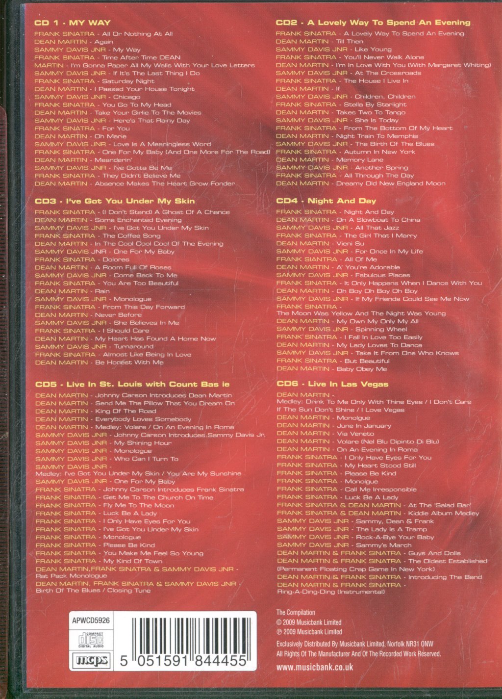 Various Artists - Ratpack - Cd Set