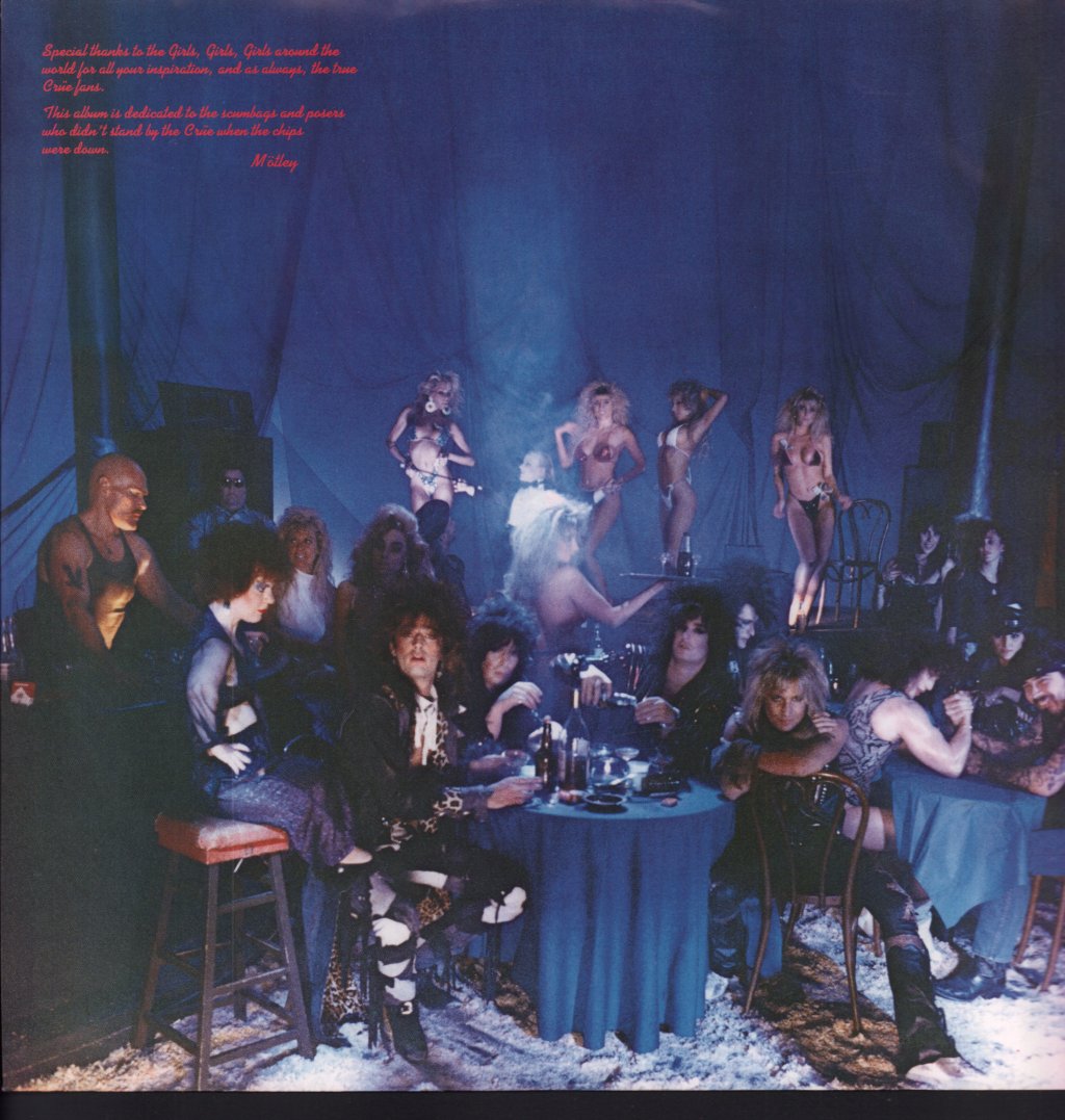 Motley Crue - Girls Girls Girls - Lp
