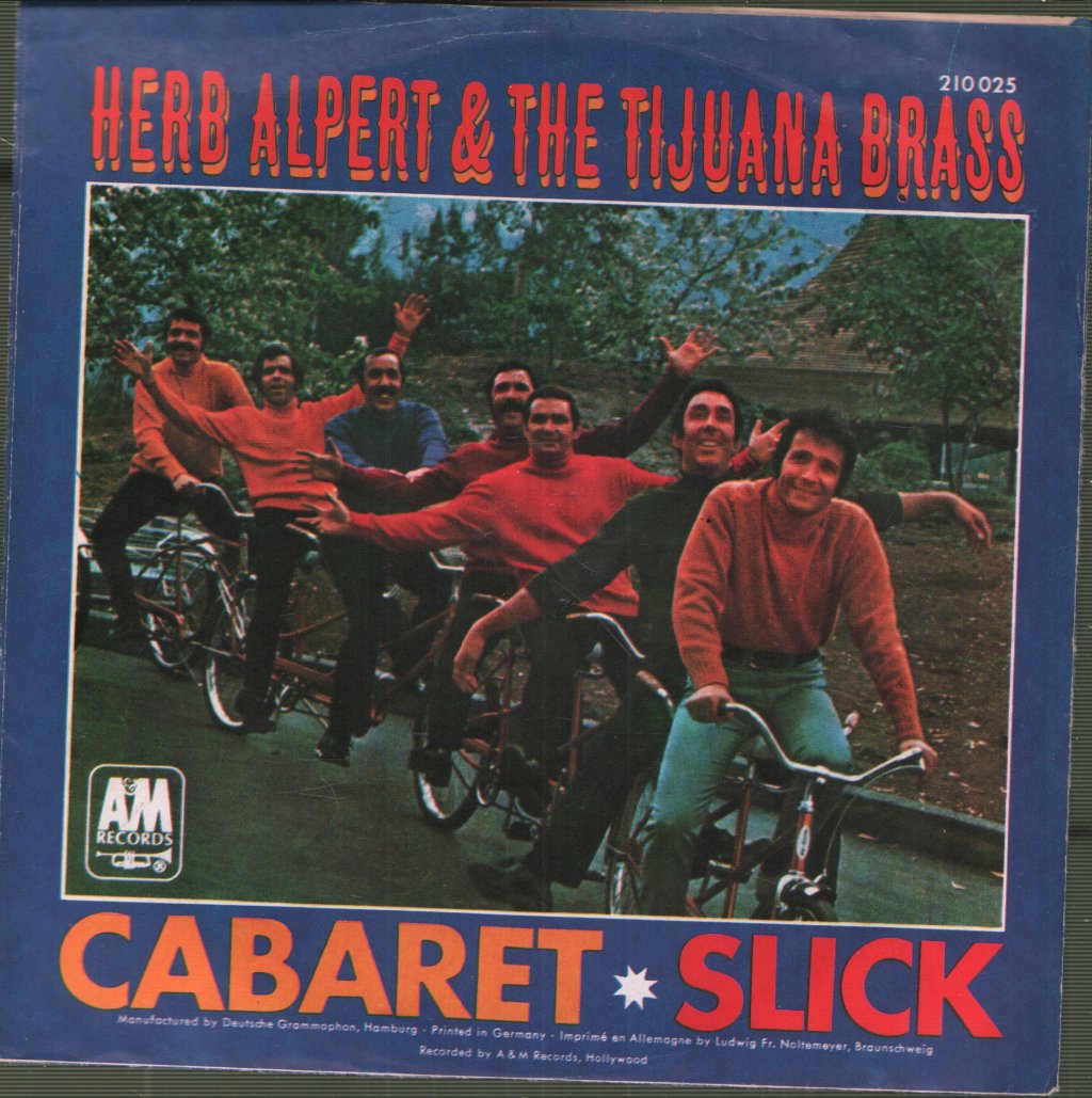 Herb Alpert And The Tijuana Brass - Cabaret - 7 Inch