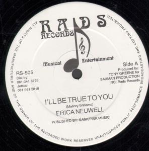 Erica Neuwell - I'll Be True To You/True Confession - 12 Inch