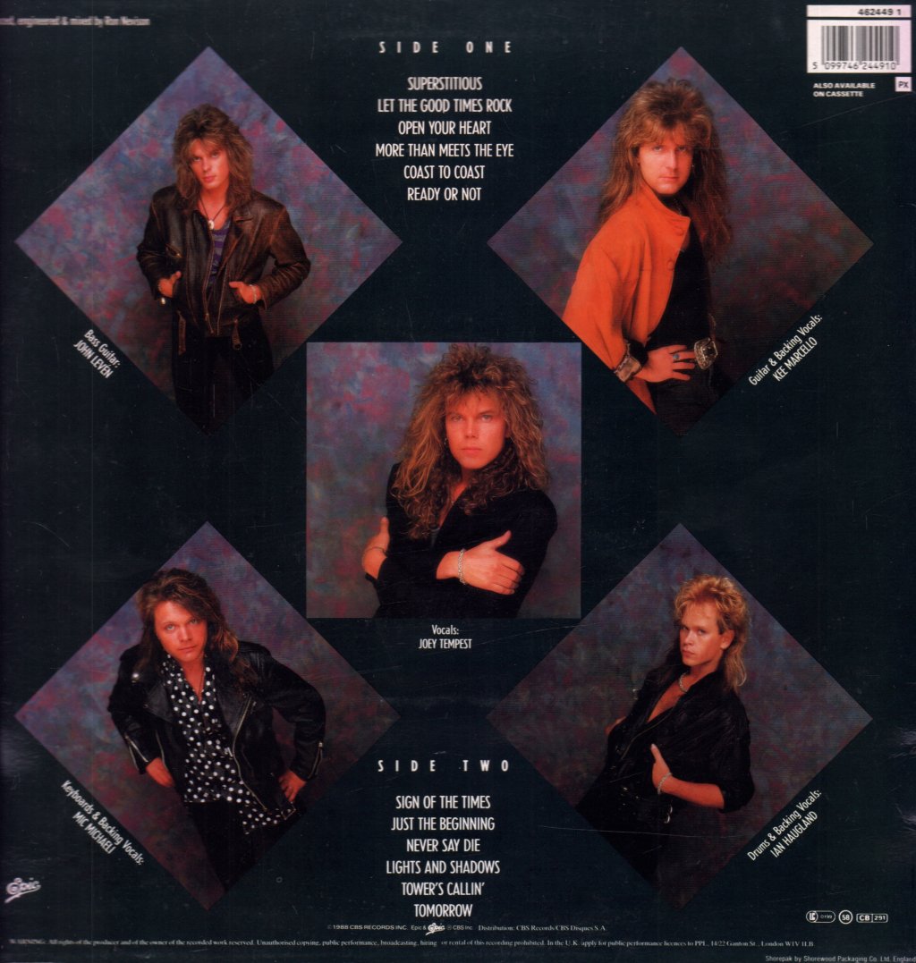 Europe - Out Of This World - Lp