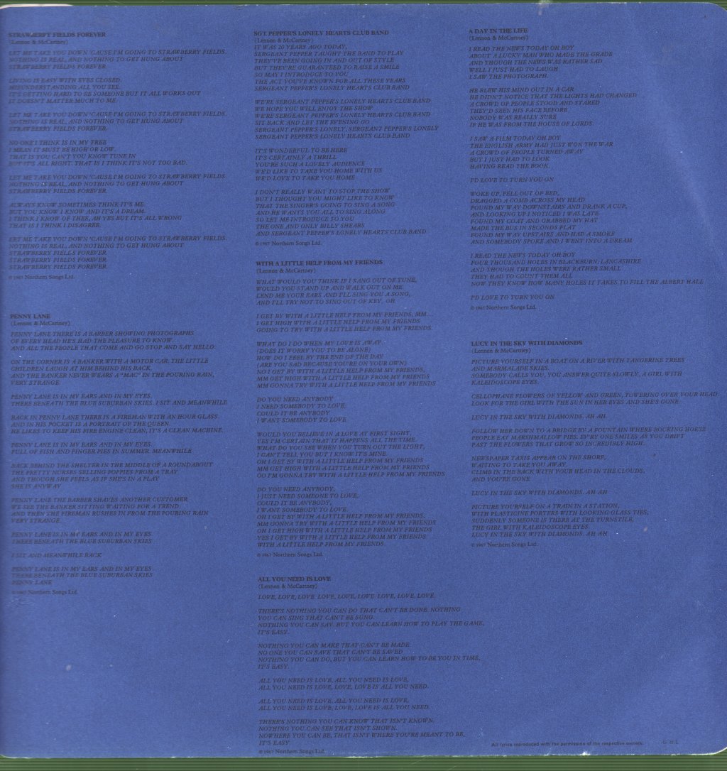 Beatles - 1967-1970 - Double Lp