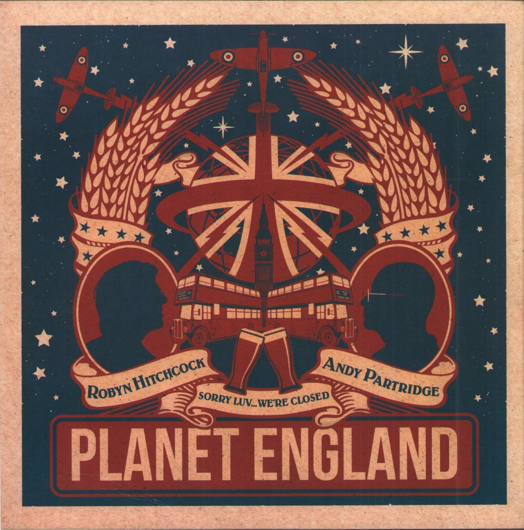 Robyn Hitchcock and Andy Partridge - Planet England - 10 Inch