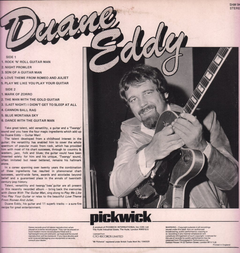 Duane Eddy - Guitar Man - Lp