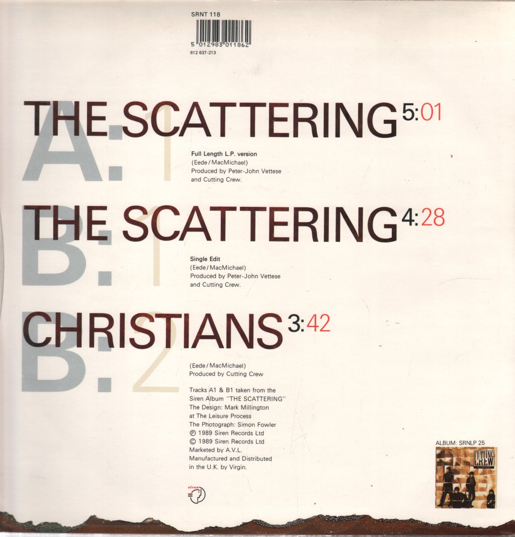Cutting Crew - Scattering - 12 Inch