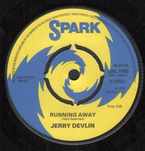 Jerry Devlin - Running Away - 7 Inch