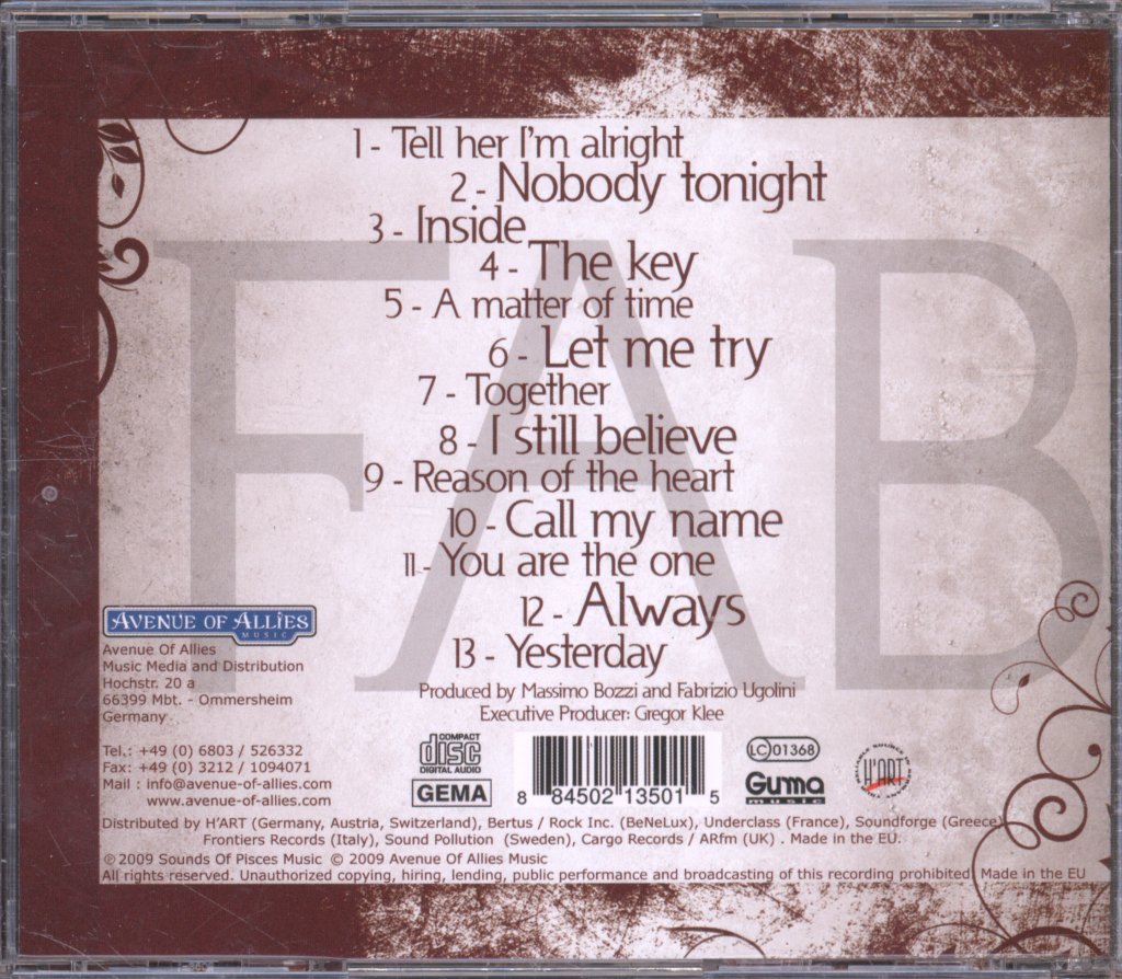 Fab Box - Music From The Fab Box - Cd