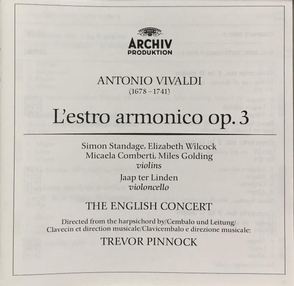 English Concert - vivaldi Concerti L'Estro Armonico - Double Lp