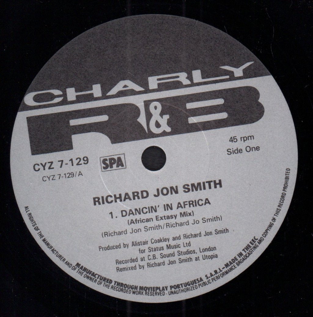 Richard Jon Smith - Dancin' In Africa - 7 Inch